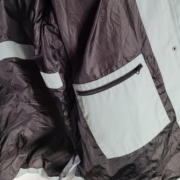 3x Down Light Mint Green Parka - Picture 5 of 14